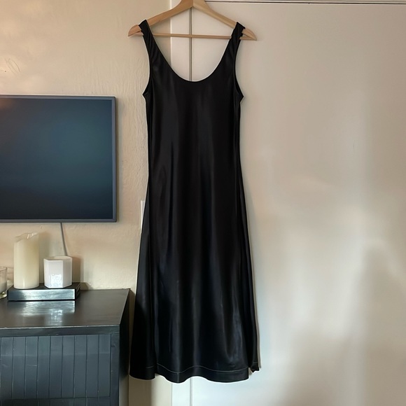 Acne Studios Dresses Acne Studios Black Slip Tank Dress Poshmark